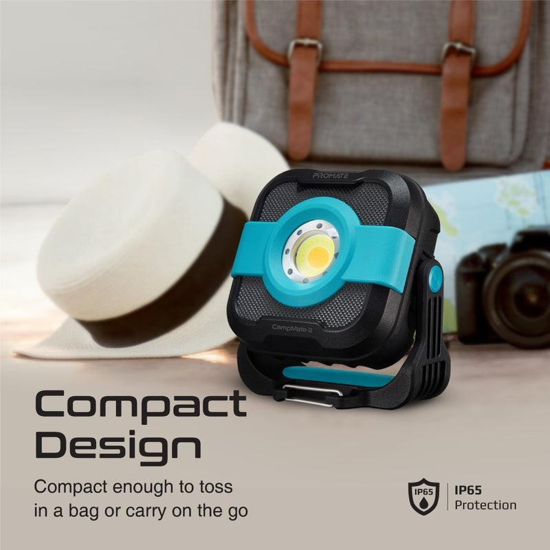 پاوربانک پرومیت مدل CAMPMATE-3 ظرفیت 9000 میلی آمپر ساعت