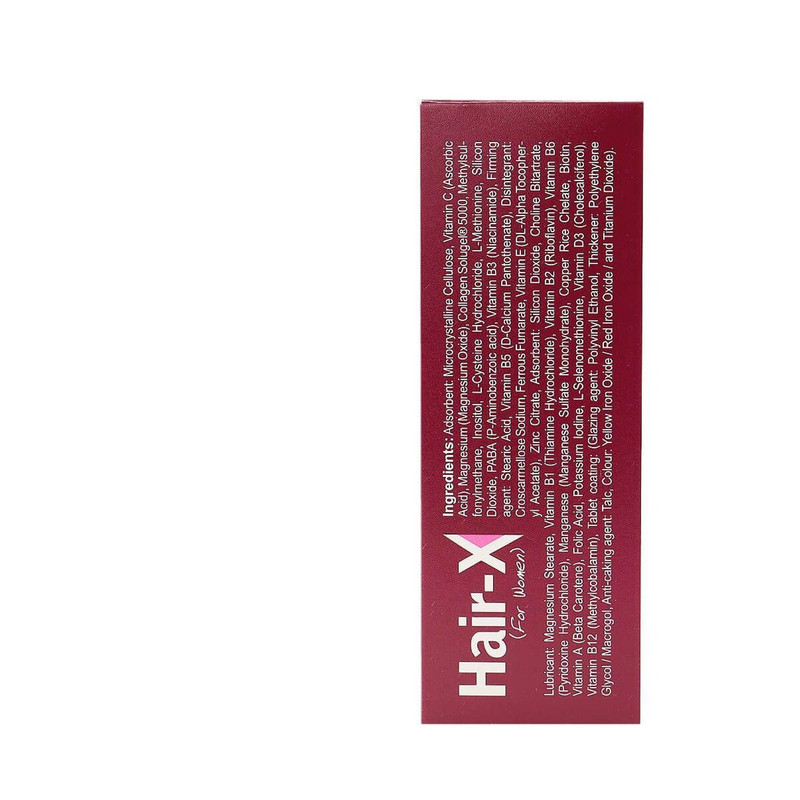 مکمل غذایی تقویت و حفظ سلامت مو بانوان ویوا تون مدل Hair-X با کلاژن هیدرولیز شده، ویتامین‌ها، آمینو اسید، بیوتین، روی، سلنیوم، MSM و PABA، تغذیه عمیق فولیکول و تقویت ریشه مو، بسته 60 عددی