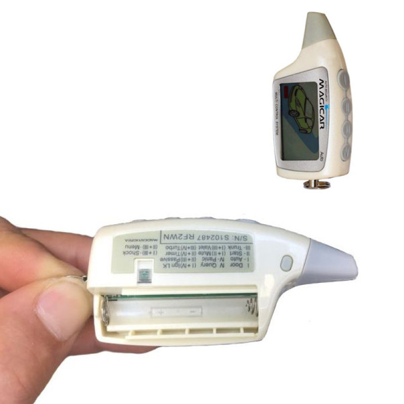 ریموت یدکی دزدگیر خودرو ماجیکار مدل تصویری کد 902