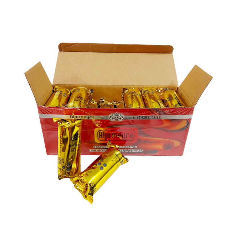 زغال الجمیرا مدل خودسوز 2 وزن 20 گرم بسته 2 عددی