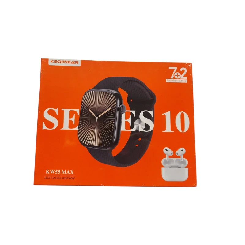 ساعت هوشمند 46 میلی متر کینگ ویر مدل KW55 Max با بند سییکونی