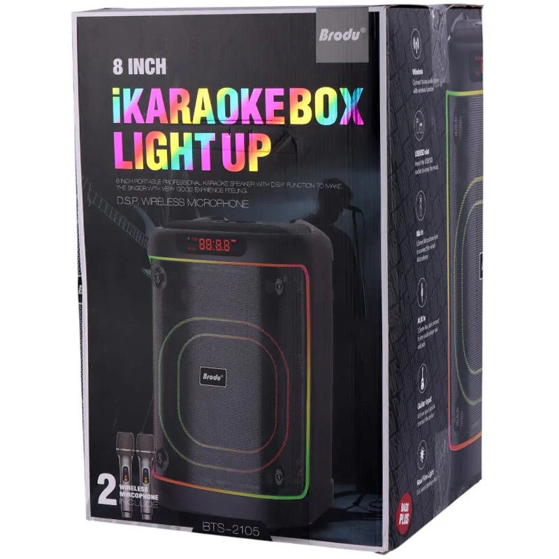 اسپیکر بلوتوثی قابل حمل برودو مدل BTS-2105