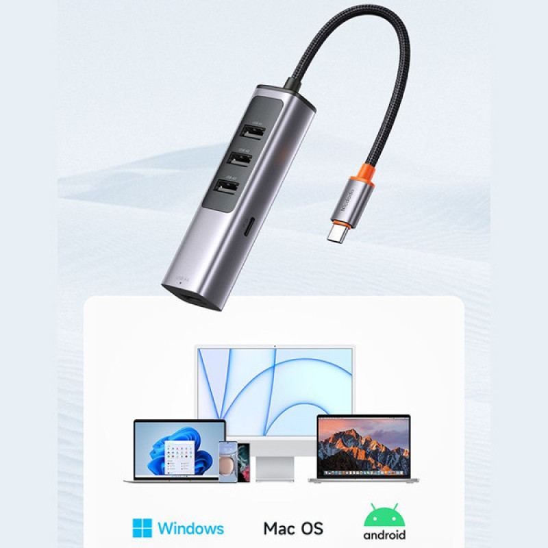 هاب 5 پورت USB-C مک دودو مدل HU-1120