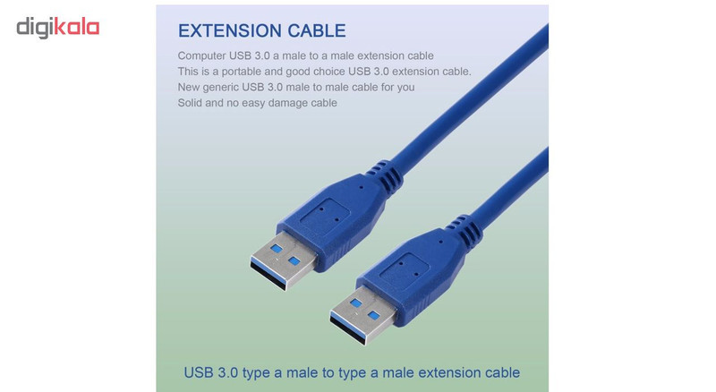 کابل لینک USB3.0 مدل VW-1 طول 0.5 متر