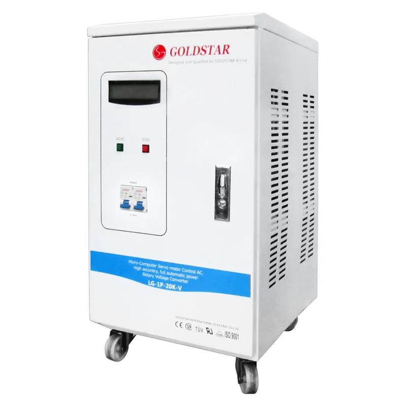 استابلایزر گلداستار مدل LG-1P-20K-V ظرفیت 20000VA