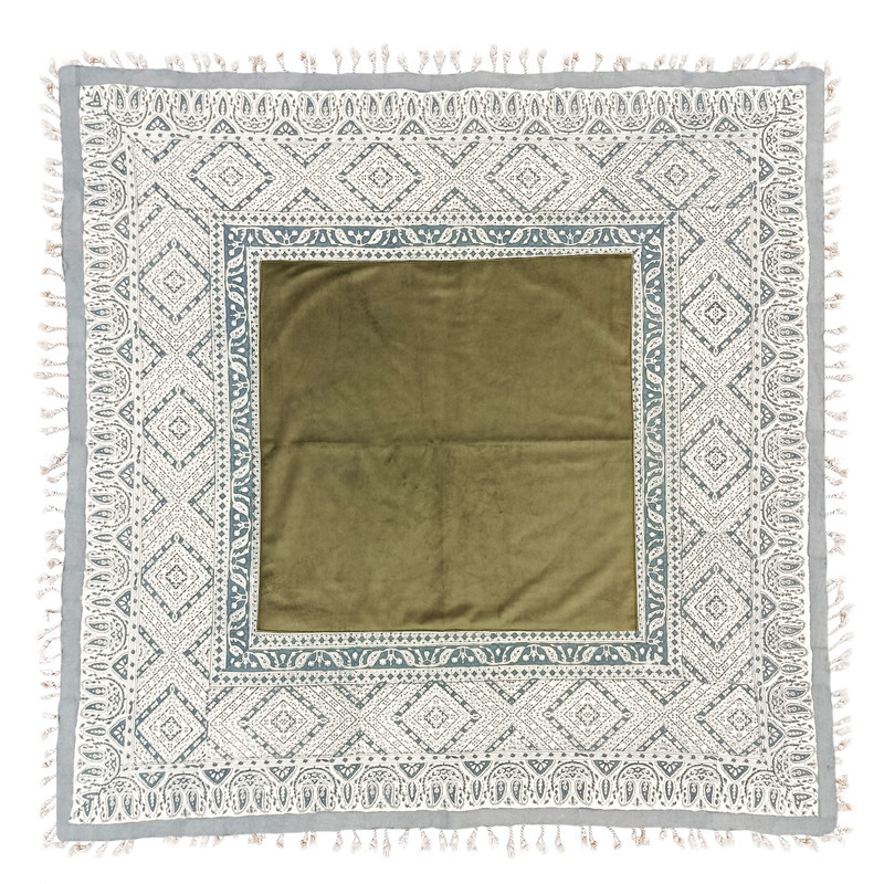 رومیزی مخمل مدل سنتی