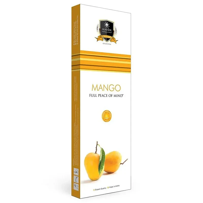 عود مدل آلاکیک انبه رایحه انبه هلو بسته 50 عددی