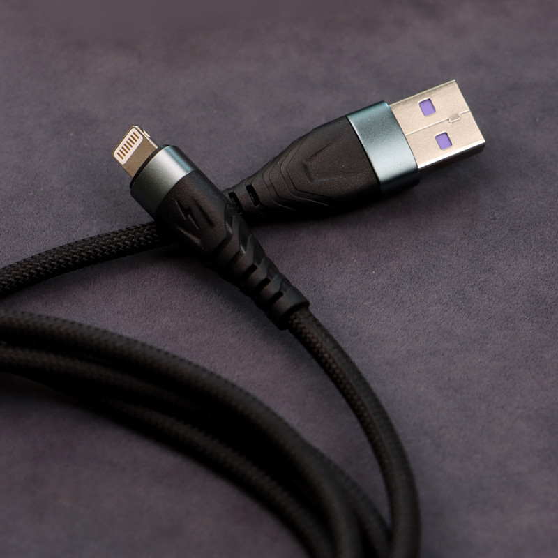 کابل تبدیل USB به لایتنینگ کی اف سنیور مدل S8ـ_IP طول 1.2 متر