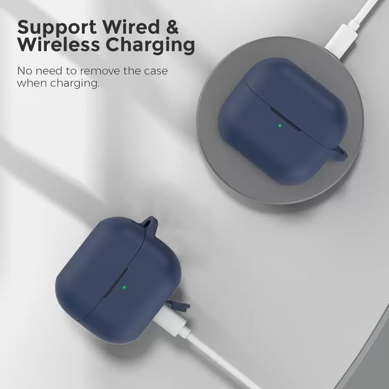 کاور هاپلایت مدل Silicone HL مناسب برای کیس هدفون بی‌سیم سامسونگ Galaxy Buds 3  3 Pro