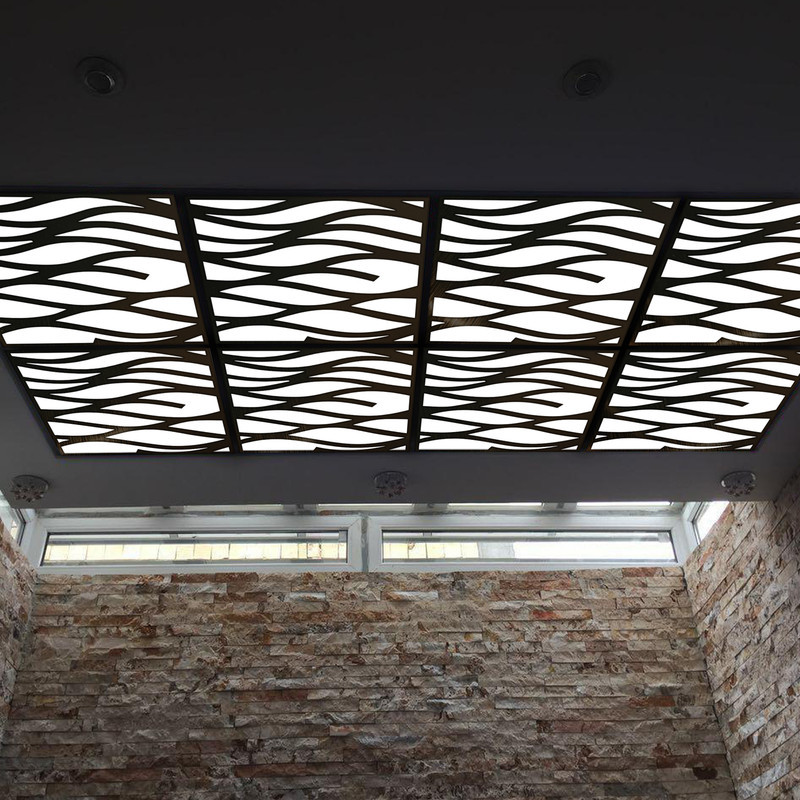 تایل سقفی آسمان مجازی بنی دکو مدل MC45 اندازه 60x60 سانتی متر مجموعه 4 عددی