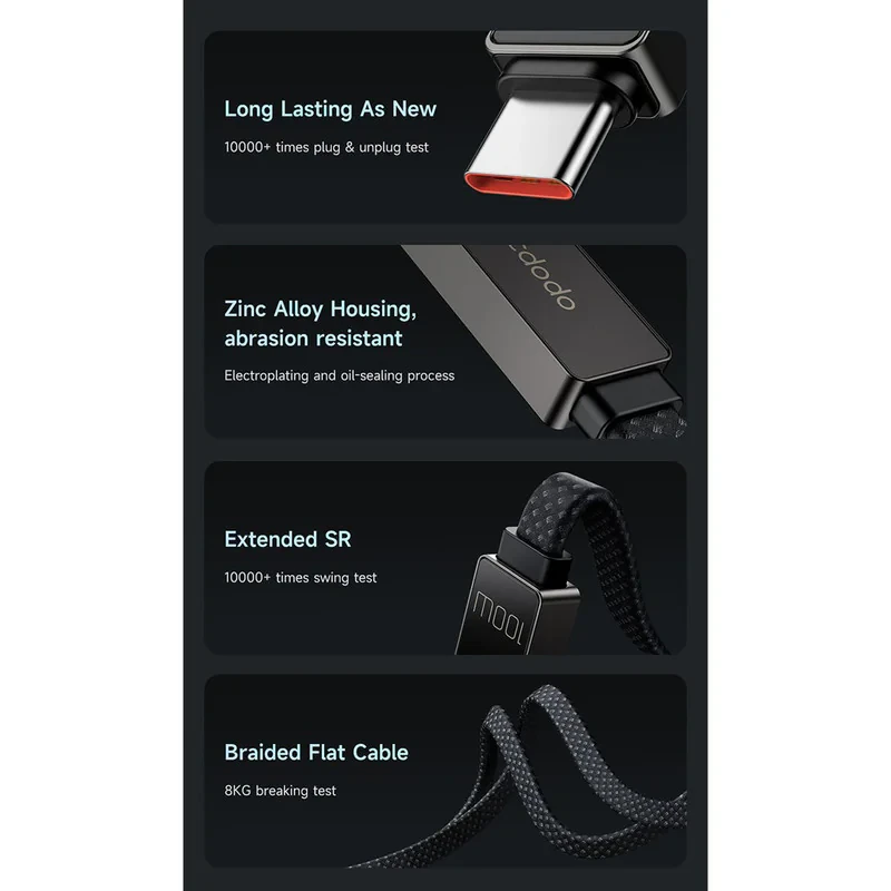 کابل USB-C مک دودو  مدل CA-447 طول 1.2متر