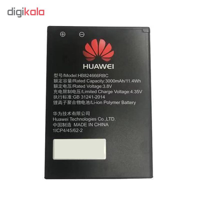 باتری لیتیوم یون هوآوی مدل HB824666RBC مناسب برای مودم 4G قابل حمل هوآوی E5577