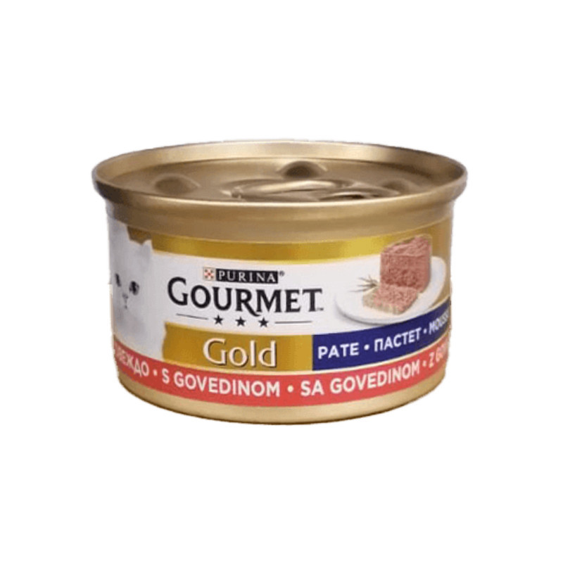 کنسرو غذای گربه بالغ گورمت مدل سفارش ترکیه با طعم ماهی،مرغ، بوقلمون و گوشت گاو بسته 24 عددی