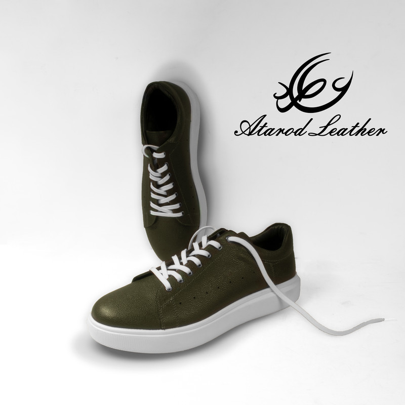 کفش روزمره مردانه چرم عطارد مدل چرم طبیعی کد SH189