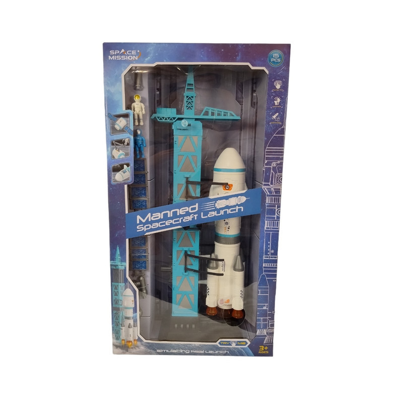 اسباب بازی مدل موشک فضاپیما طرح سکوی پرتاب کد 2300