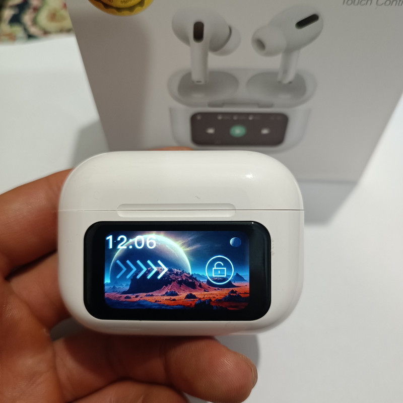 هدفون بلوتوثی مدل Airpods pro Touch screen ancenc ا12
