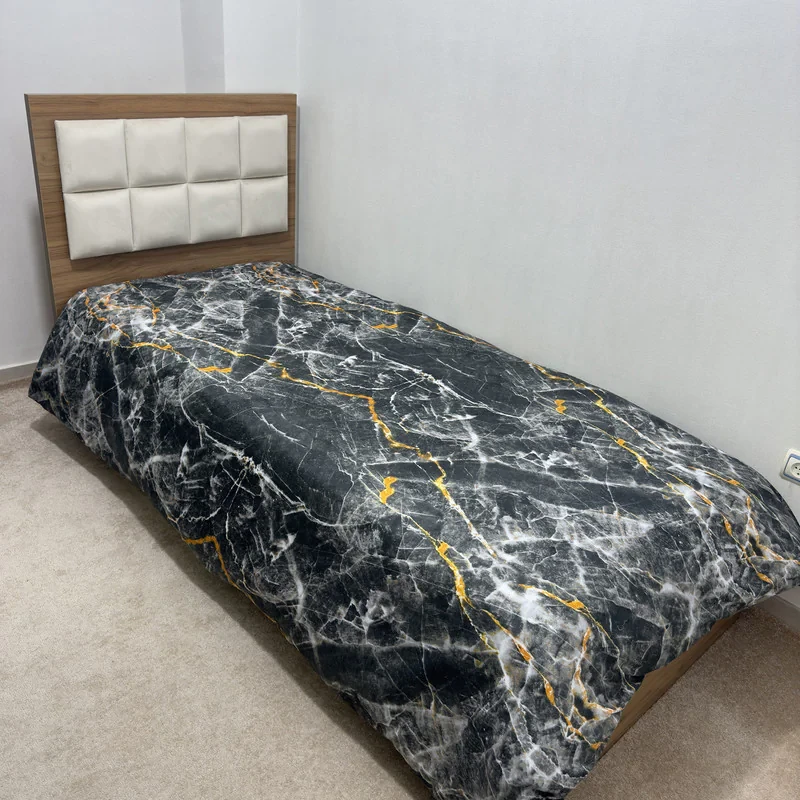 روکش لحاف مایکروفایبر ناتوسا مدل لوتوس یک نفره سایز 220x160 سانتی‌متر