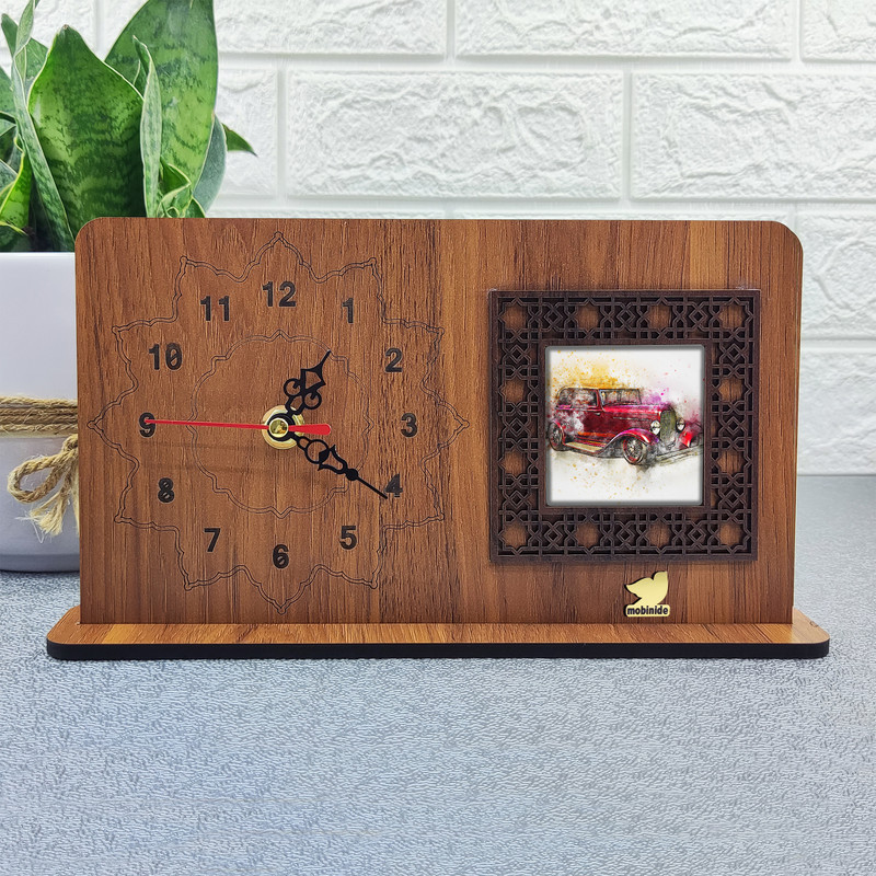 ساعت رومیزی مبین ایده مدل کارتونی B-h40