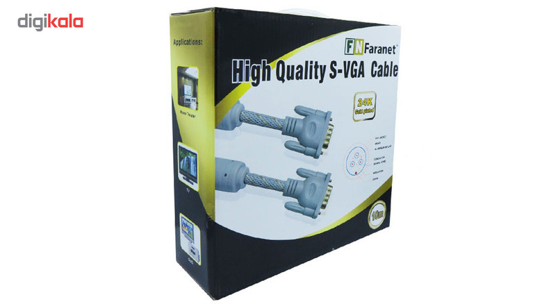 کابل VGA فرانت به طول 10 متر