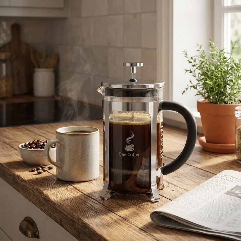 قهوه ساز وان کافی مدل French Press کد B450-600S