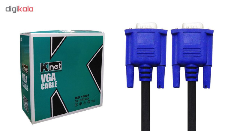 کابل VGA کی نت مدل K-VC404 طول 15 متر