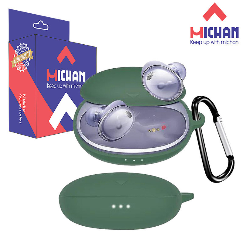 کاور میچان مدل silicone مناسب برای کیس هدفون بی سیم انکر SoundCore Liberty 3 Pro