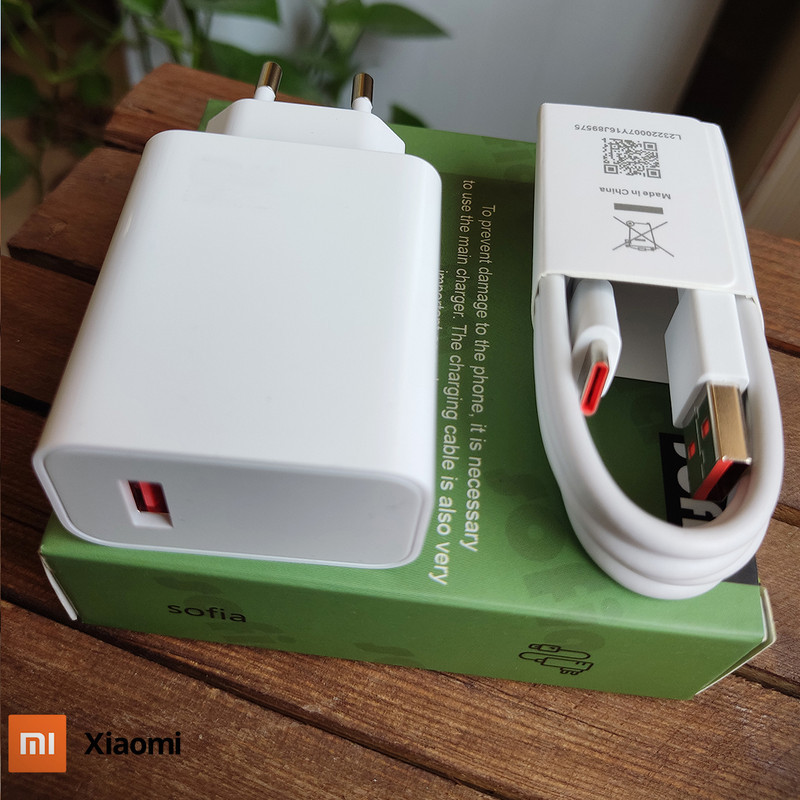 شارژر دیواری شیائومی مدل پوکو ایکس تری پرو به همراه کابل تبدیل USB-C