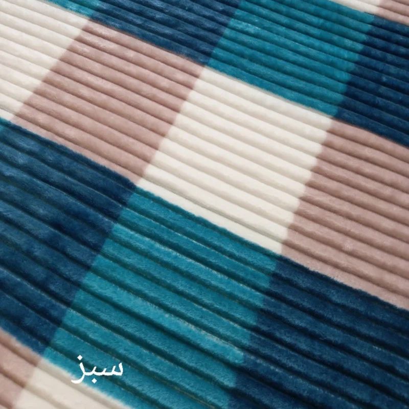 پتو مسافرتی یک مدل پلیسه 00k تک نفره سایز 150×200 سانتی متر