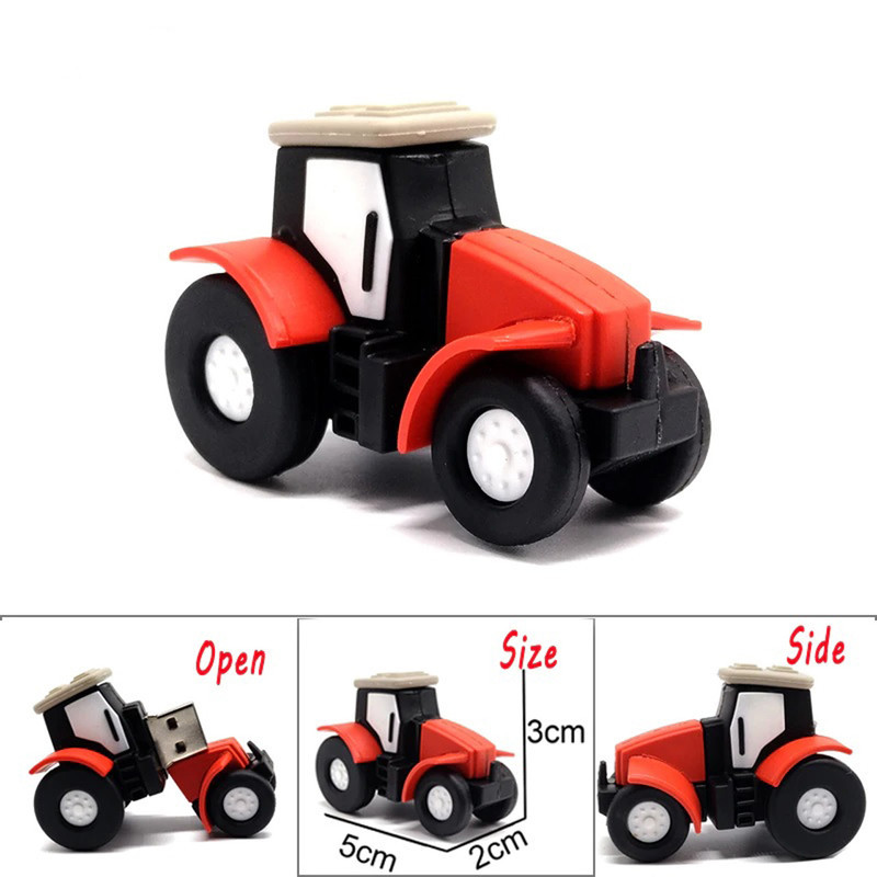 فلش مموری طرح تراکتور مدل UL-Tractor ظرفیت 32 گیگابایت