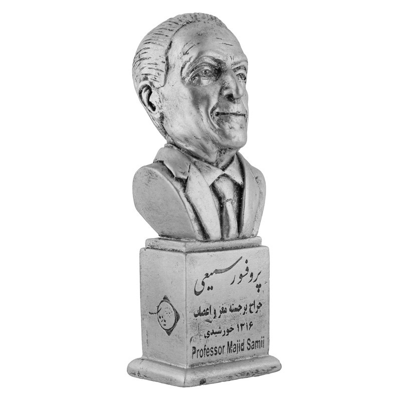 تندیس یادمان مدل سردیس پروفسور مجید سمیعی کد S156-4