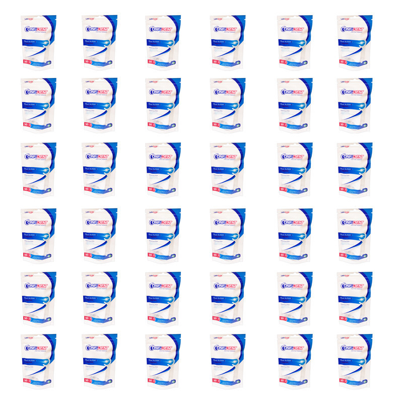 نخ دندان کانفیدنت مدل floss-Pillow سی و شش بسته 50 عددی