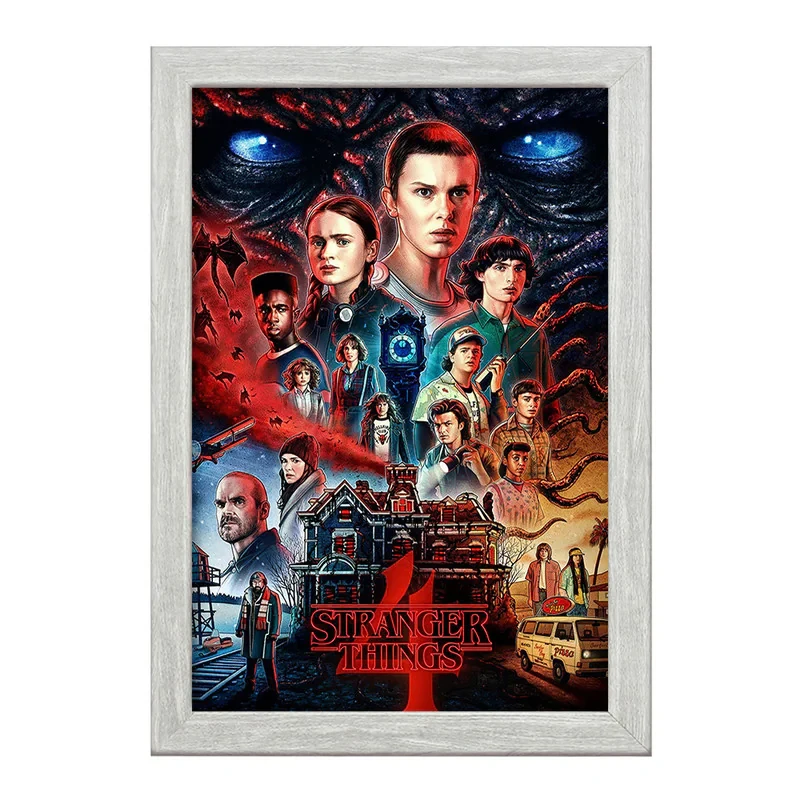 تابلو خندالو طرح سریال استرنجر تینگز Stranger Things  کد 19302