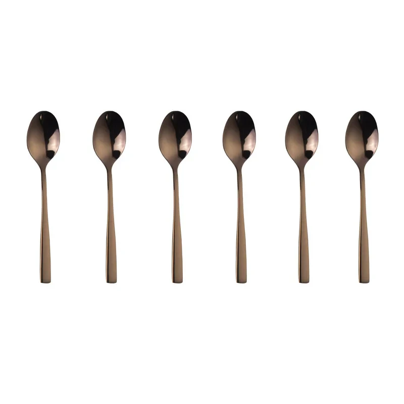 قاشق چای خوری مدل شیکاگو بسته 6 عددی