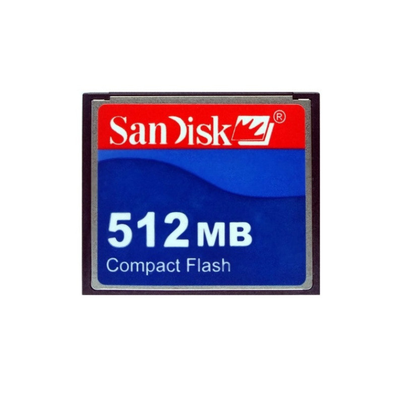کارت حافظه CompactFlash سن دیسک مدل SDCFJ-512-A10 ظرفیت 512 مگابایت