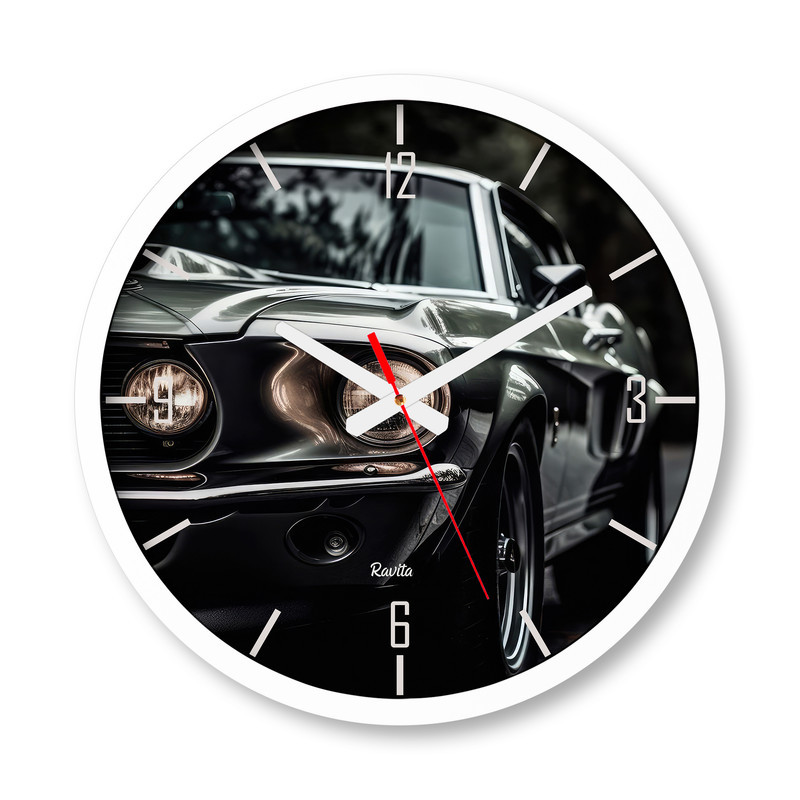 ساعت رومیزی عقربه‌ای راویتا مدل ماشین کد 3643