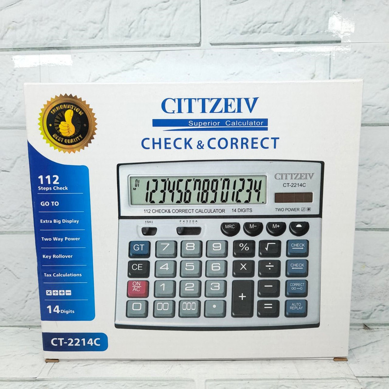 ماشین حساب سیتیزیو مدل CT-2214C
