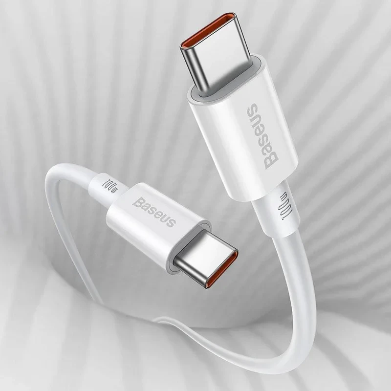 کابل USB-C به USB-C باسئوس مدل Superior-100W طول 1 متر