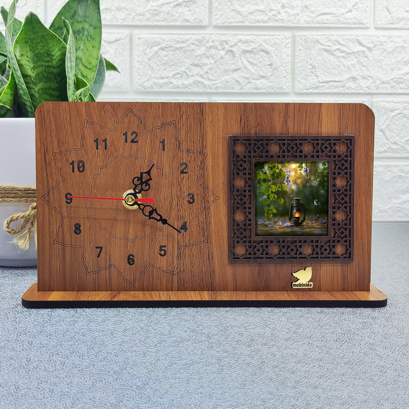 ساعت رومیزی مبین ایده مدل سنتی B-h102