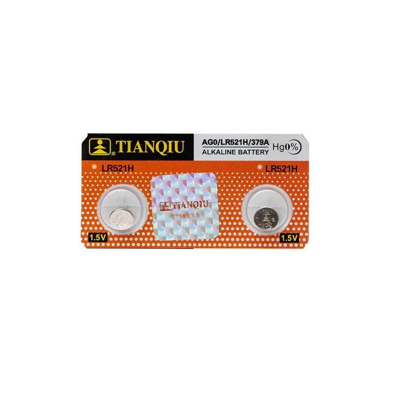 باتری ساعت تیانکیو مدل AG0 – LR 521 H Original بسته دو عددی