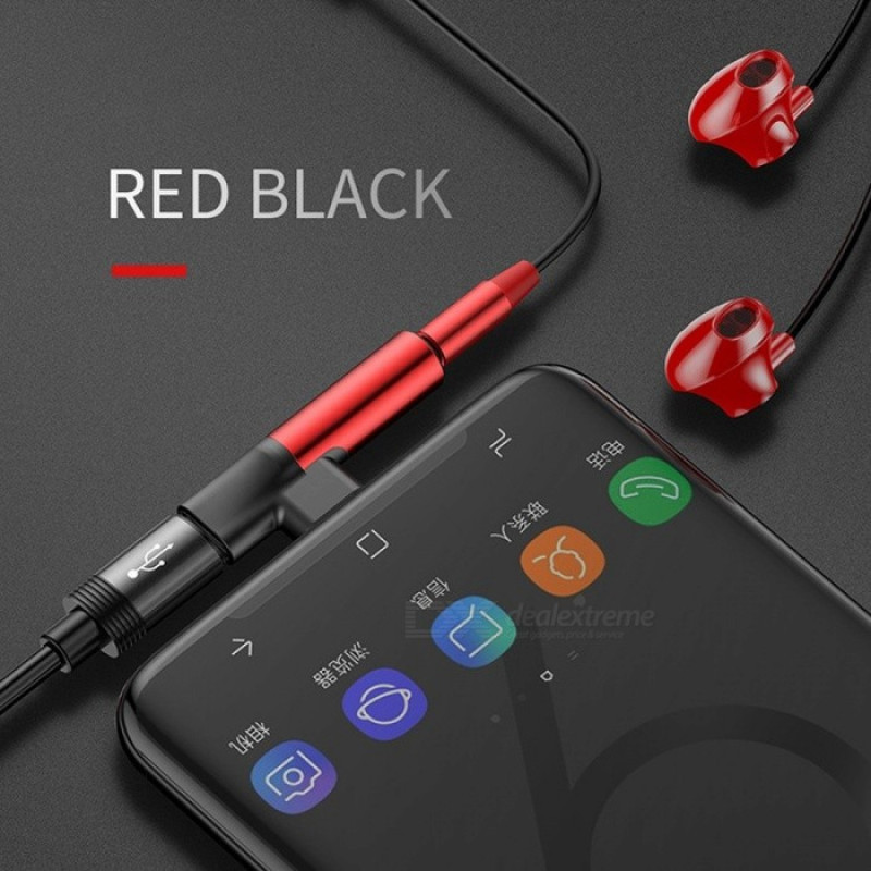 مبدل USB-C به AUXUSB-C باسئوس مدل l41