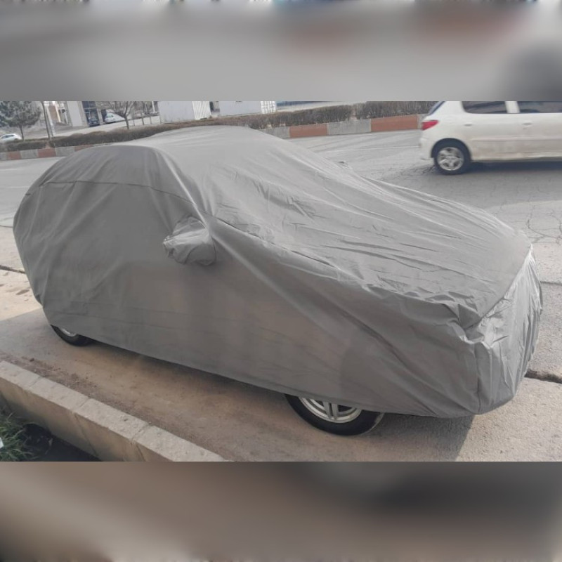 چادر خودرو مدل ضدافتاب سایز M مناسب برای پژو 206 و پژو 207