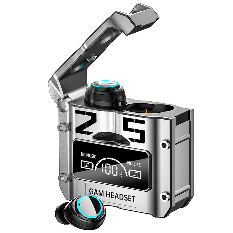 هدفون بلوتوثی دامیکس مدل M25-game بدون قابلیت نویز کنسلینگ، درگاه شارژ USB Type-C، امکان استفاده به صورت پاور بانک مقاوم در برابر آب