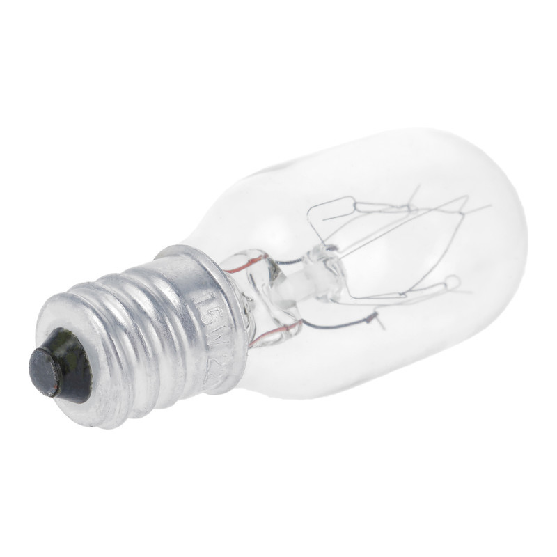 لامپ چرخ خیاطی مدل استوانه ای کد 220V-15W-E12-ST20 پایه E12