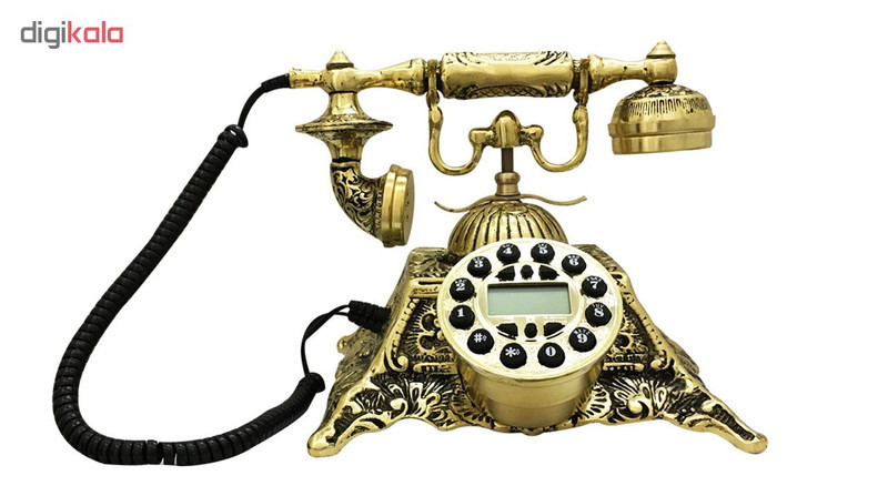 تلفن کلاسیک برنجی کد 01