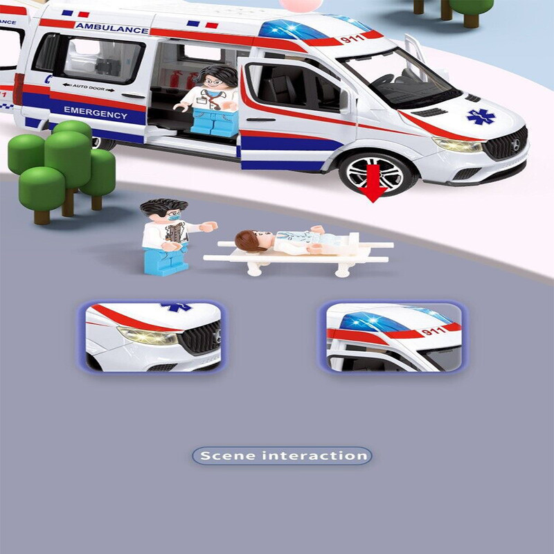 ماشین بازی مدل 911 Ambulance benz
