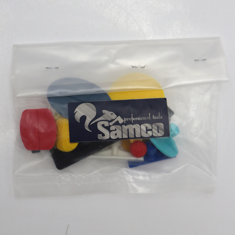 سری چسبونک پلاستیکی صافکاری خودرو مدل YP-018 مجموعه 18 عددی