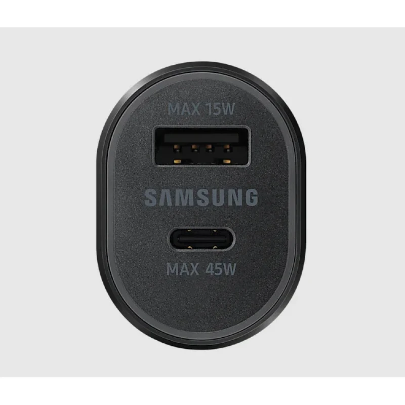شارژر فندکی سامسونگ مدل EP-L5300XBEGWW به همراه کابل تبدیل USB-C