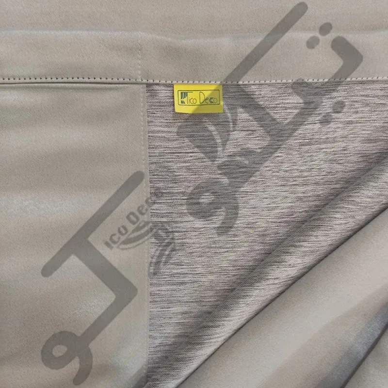 پرده پانچ تیکو دکو مدل بلک اوت ضد نور 75 درصد سه لایه کد insulator سایز 230x135 سانتی‌متر