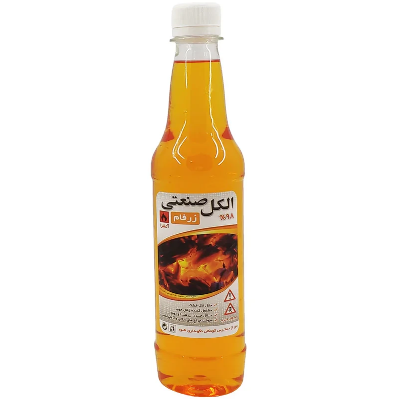 الکل صنعتی زرفام مدل ZA98 حجم 400 میلی لیتر