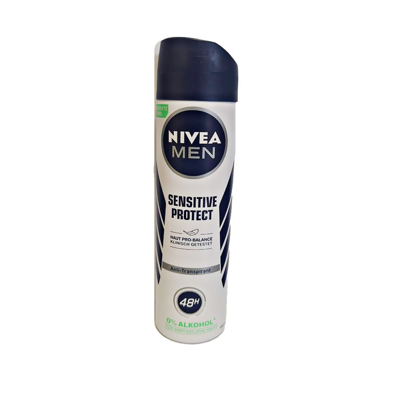 اسپری ضدتعریق مردانه نیوا مدل Sensitive Protect حجم 150 میلی‌لیتر